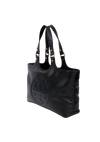 LEATHER BOMBE TOTE