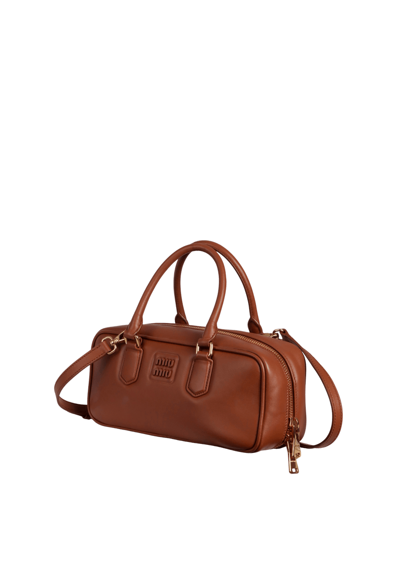 LEATHER ARCADIE HANDLE BAG