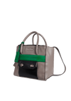 COLORBLOCK TWIN POCKET TOTE