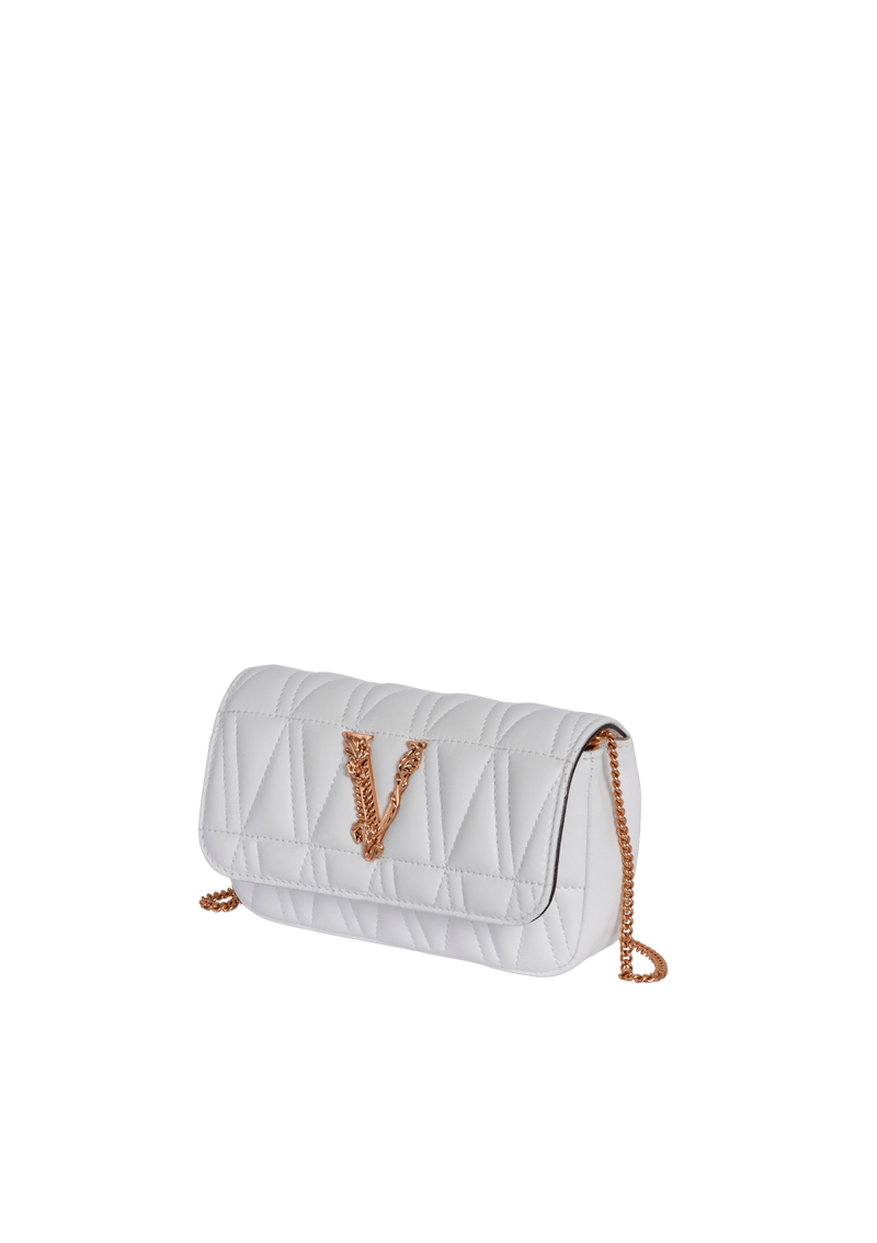 QUILTED VIRTUS SHOULDER BAG