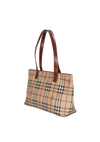 HAYMARKET CHECK TOTE