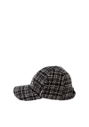 TWEED BASEBALL CAP