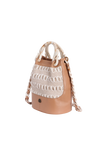 LEATHER BUCKET BAG