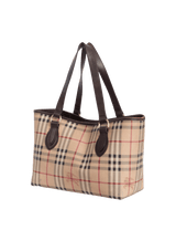 HAYMARKET CHECK TOTE