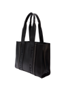 LEATHER WOODY TOTE