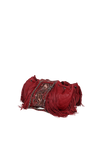 PARIS-DALLAS PYTHON DRAWSTRING FRINGE
