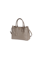 LARGE SAFFIANO LUX DOUBLE ZIP GALLERIA