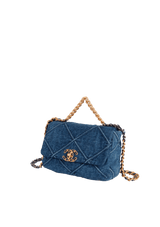 19 FLAP SMALL BAG DENIM