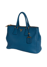 VITELLO DAINO DOUBLE ZIP TOTE