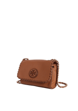 LEATHER FLAP BAG