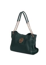 LEATHER CHAINLINK TOTE