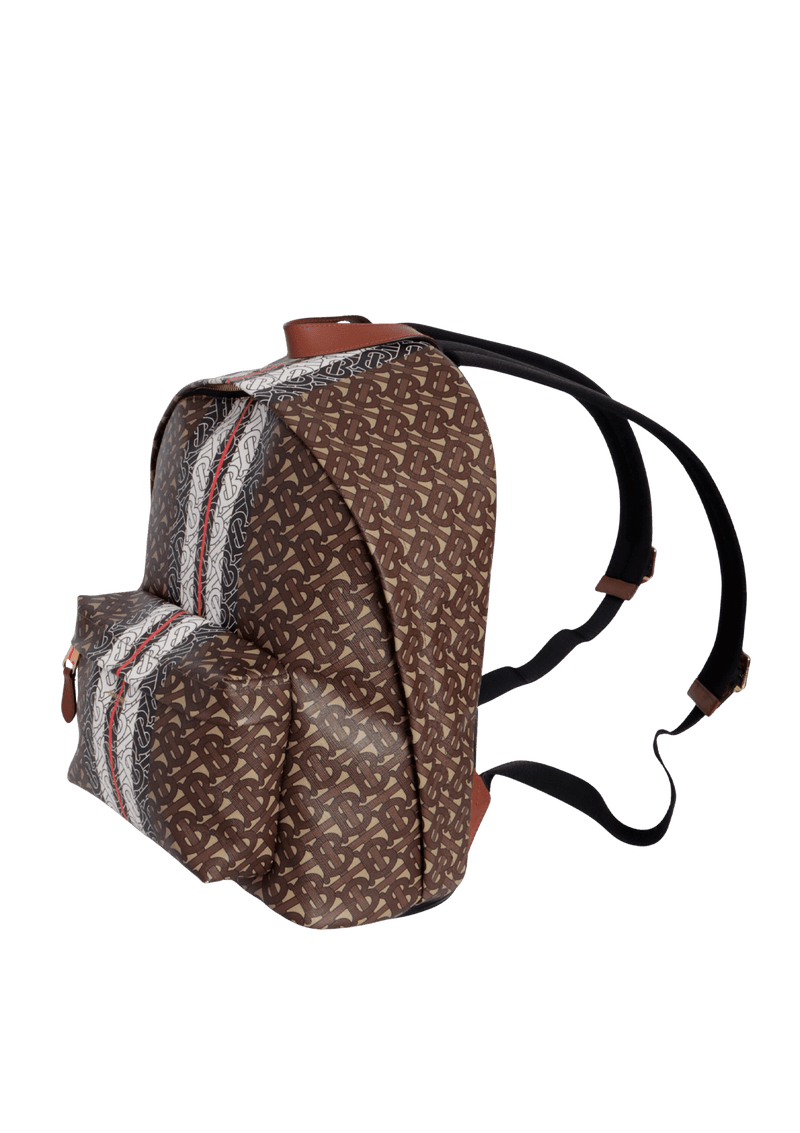 MONOGRAM STRIPE BACKPACK