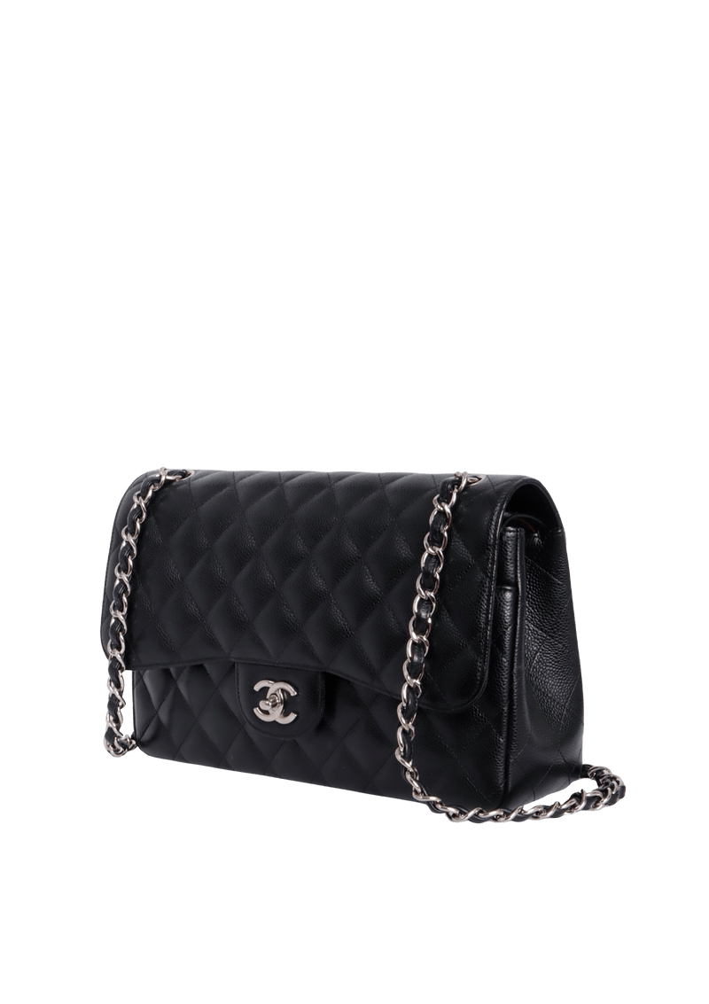 JUMBO CLASSIC DOUBLE FLAP CAVIAR