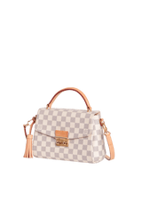 DAMIER AZUR CROISETTE