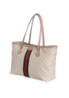 GG SUPREME MEDIUM OPHIDIA SHOPPING BAG