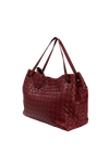 NAPPA INTRECCIATO LEATHER TOTE