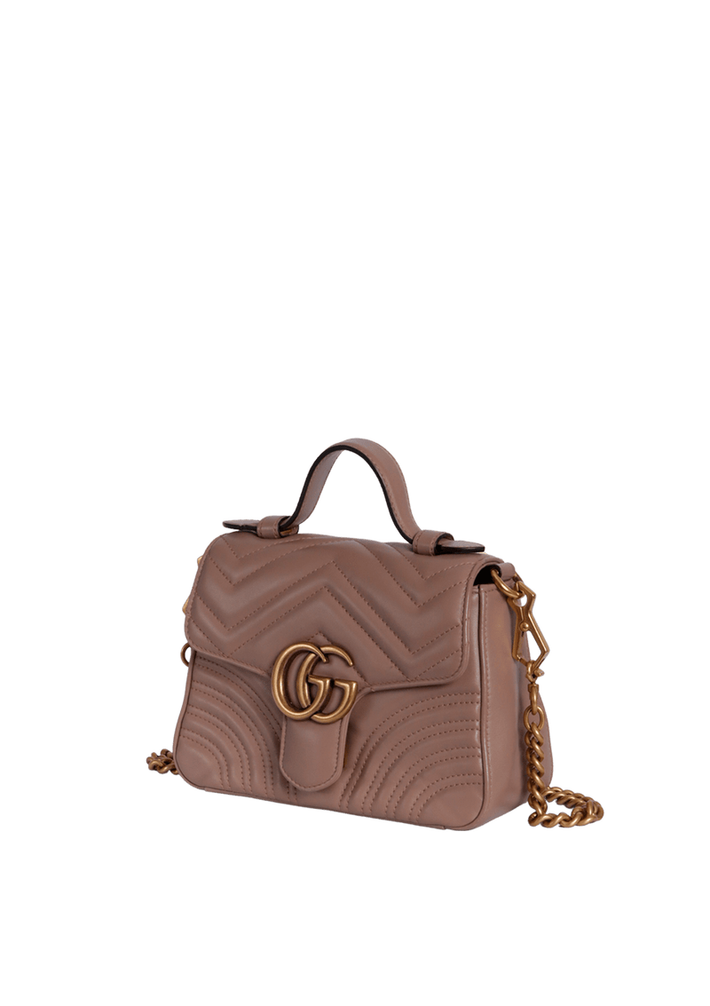 GG MARMONT MINI TOP HANDLE BAG