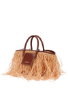 STRAW BASKET BAG