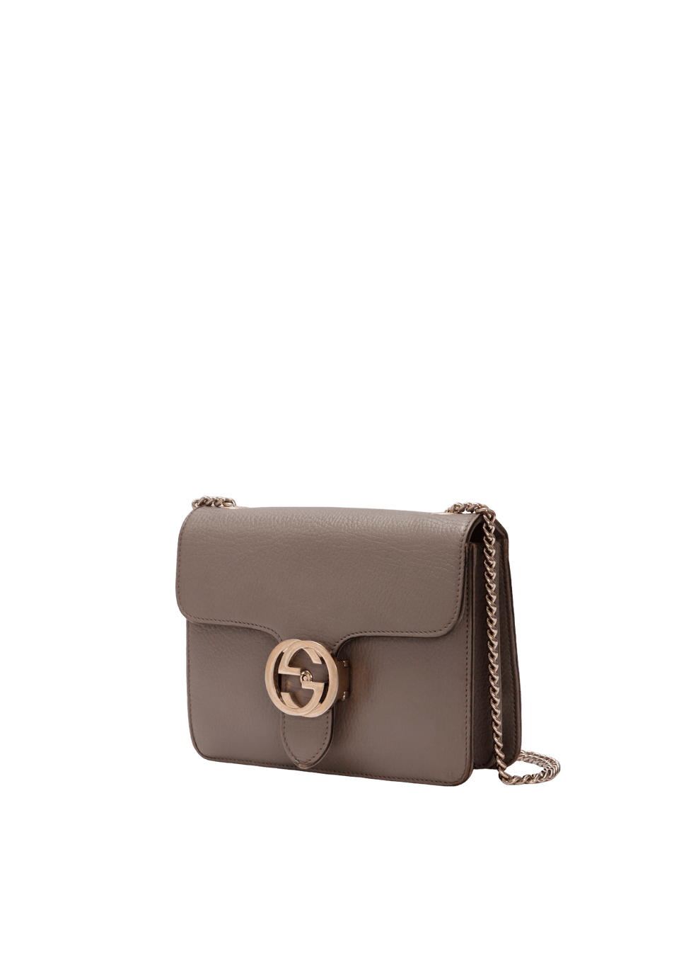 BOLSA GUCCI INTERLOCKING G DOLLAR CHAIN CINZA ORIGINAL – Gringa