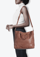 VITELLO SHINE SATCHEL BAG