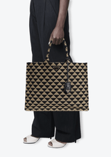 LARGE SYMBOLE JACQUARD TOTE