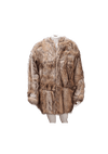 ELINA FAUX FUR COAT 36