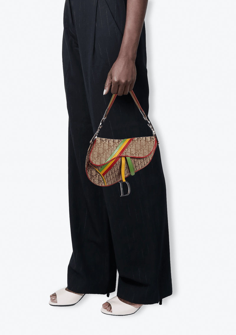 DIORISSIMO RASTA SADDLE BAG