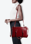 LEATHER SATCHEL BAG