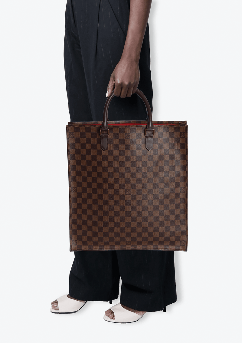 DAMIER ÉBÈNE VENICE SAC PLAT GM