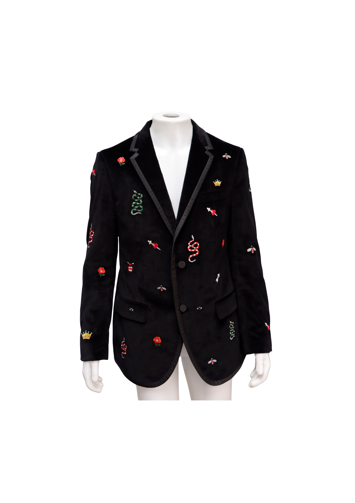 VELVET BLAZER 48