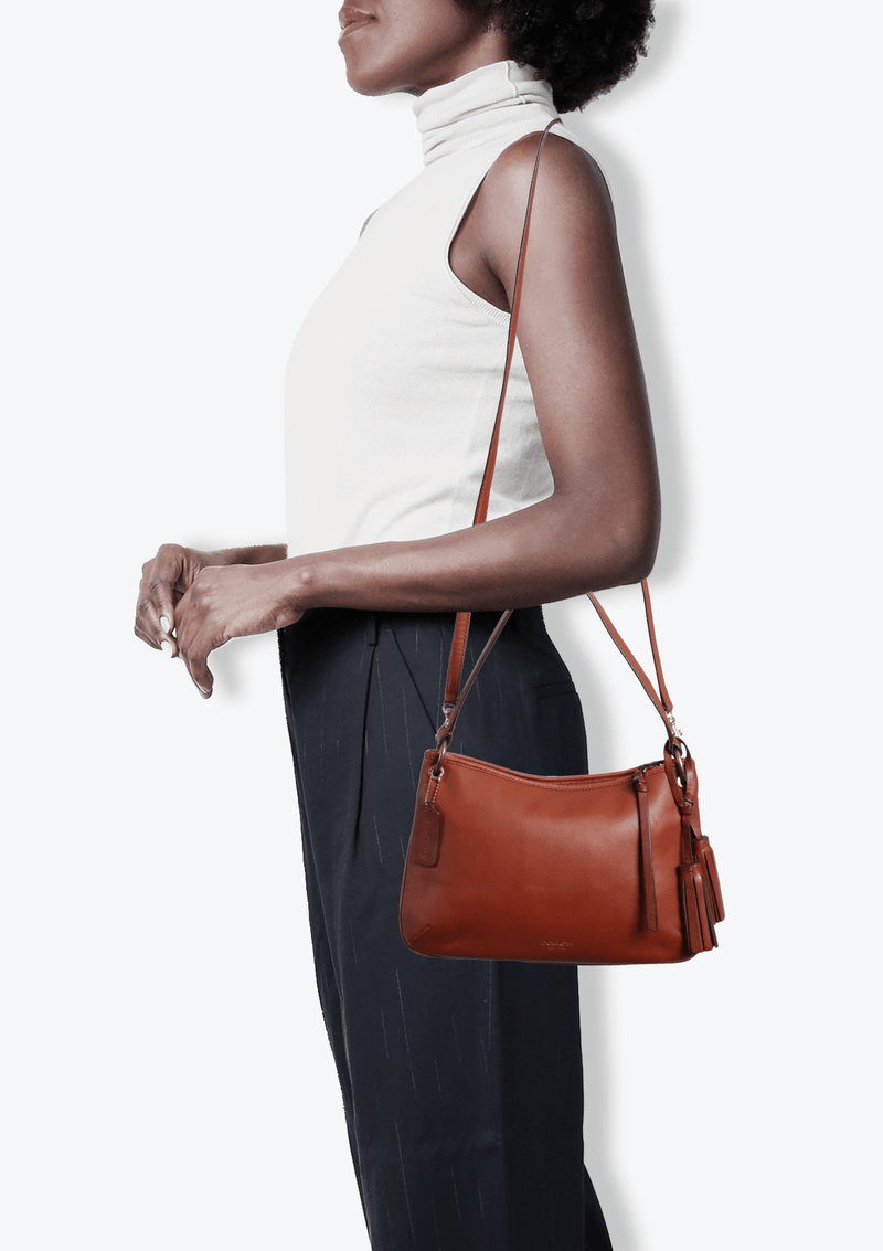 LEATHER SHOULDER BAG