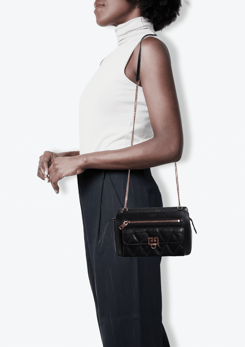 LEATHER SHOULDER BAG