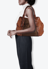 LEATHER SHOULDER BAG