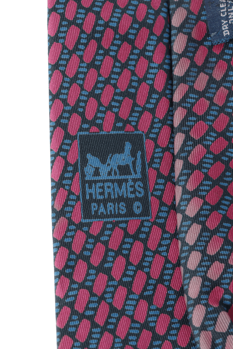 PRINTED SILK TIE