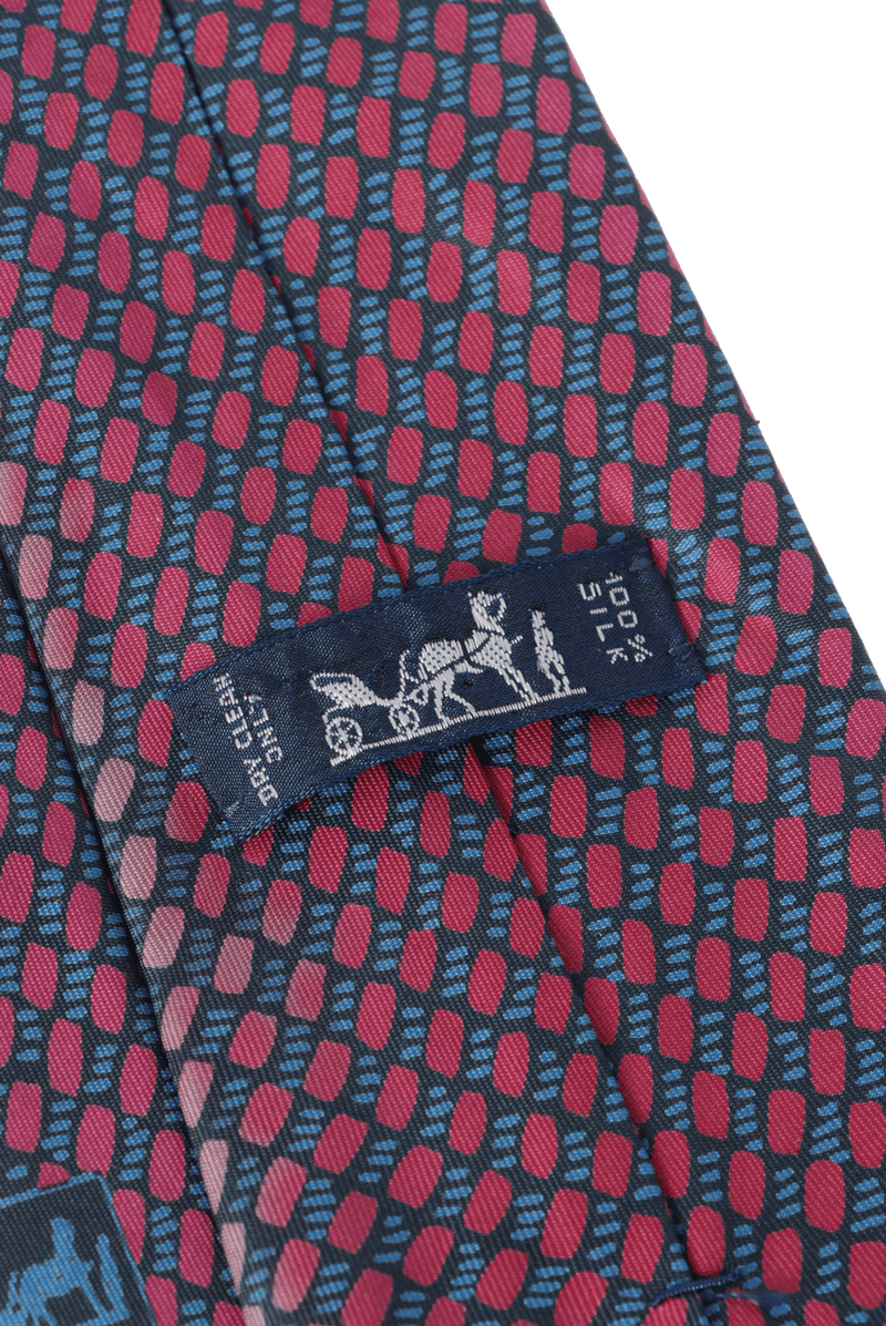 PRINTED SILK TIE