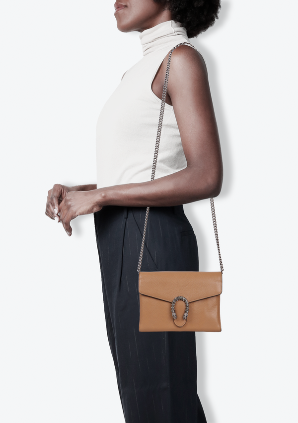 LEATHER DIONYSUS WALLET ON CHAIN