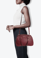 LEATHER SATCHEL BAG