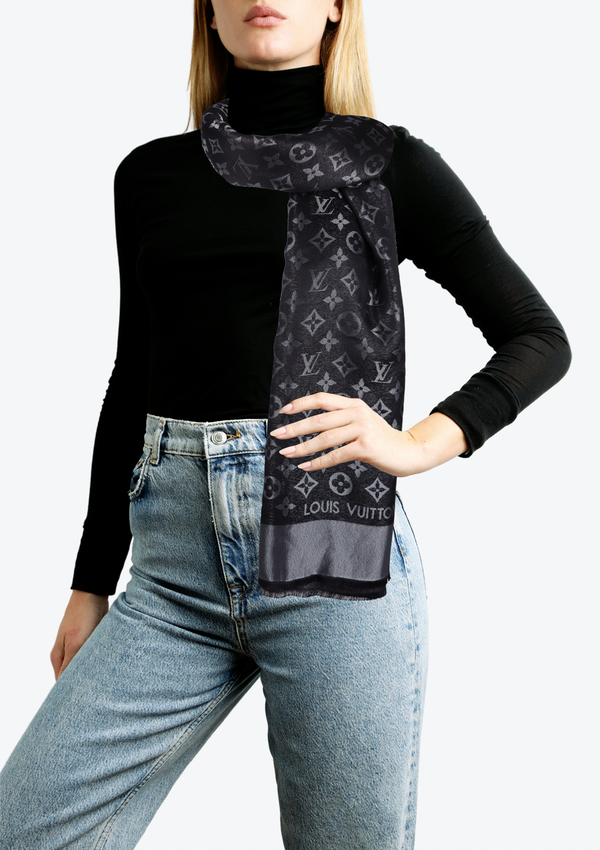 MONOGRAM CLASSIC SILK SHAWL