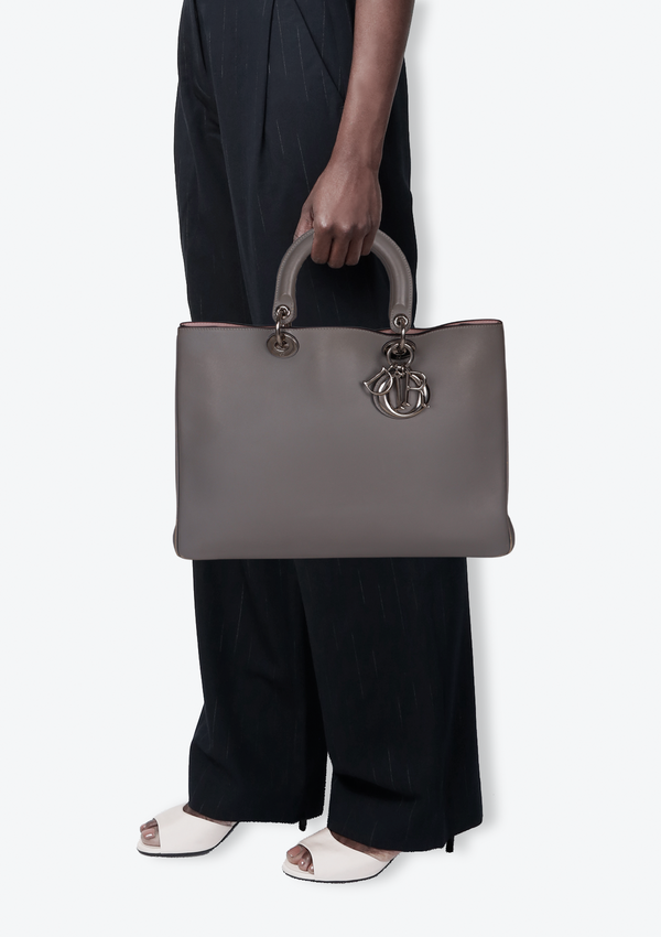 LARGE DIORISSIMO TOTE W/ POUCH