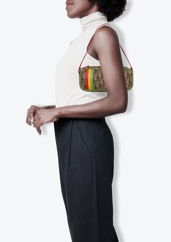 VINTAGE DIORISSIMO RASTA TROTTER SHOULDER BAG