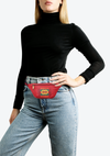 LEATHER LOGO SMALL BELT BAG