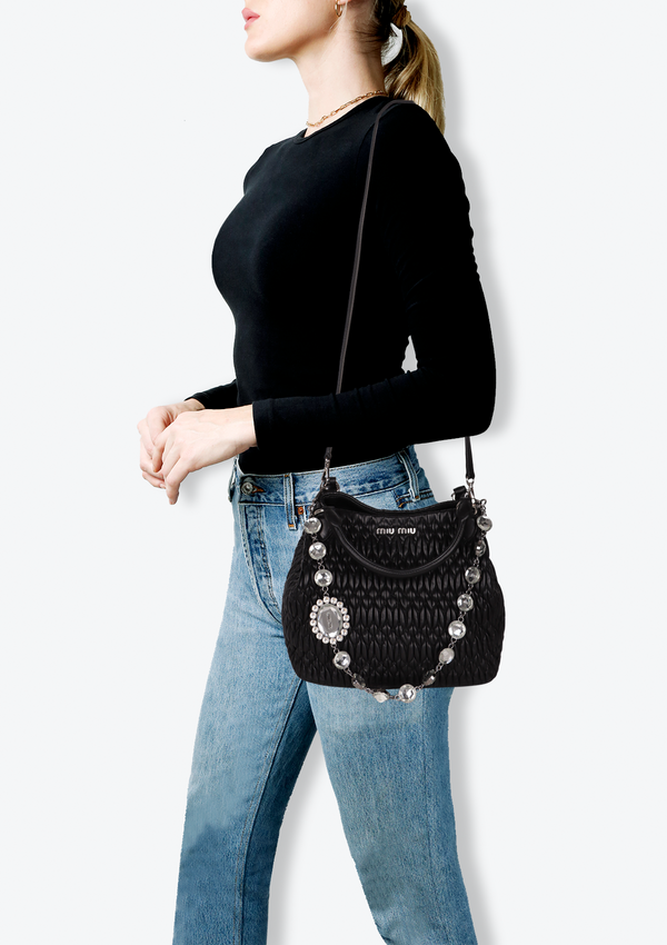 MATELASSÉ SHOULDER BAG