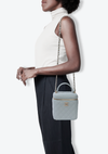 IRIDESCENT SMALL TOP HANDLE VANITY CASE