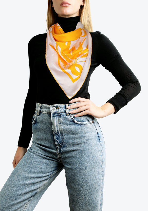BRAZIL SILK SCARF 90
