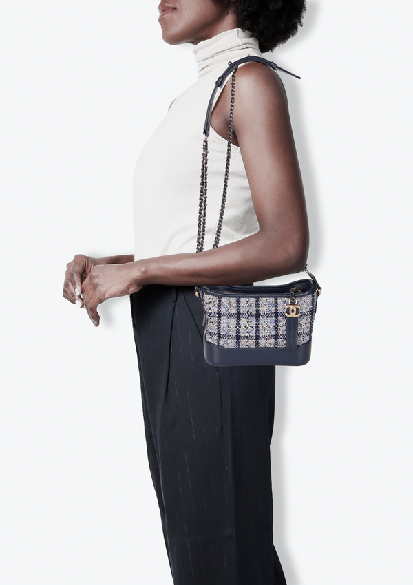 SMALL TWEED GABRIELLE HOBO