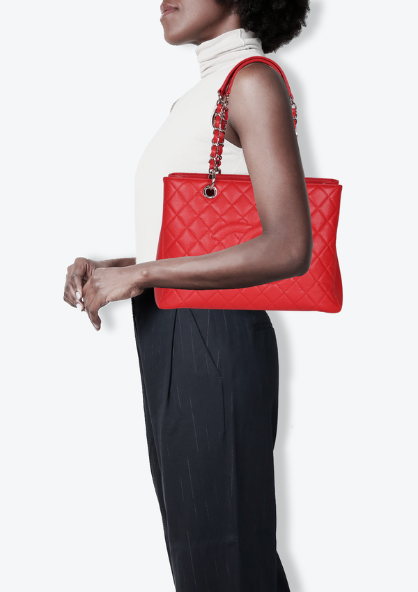 GRAND SHOPPING TOTE CAVIAR
