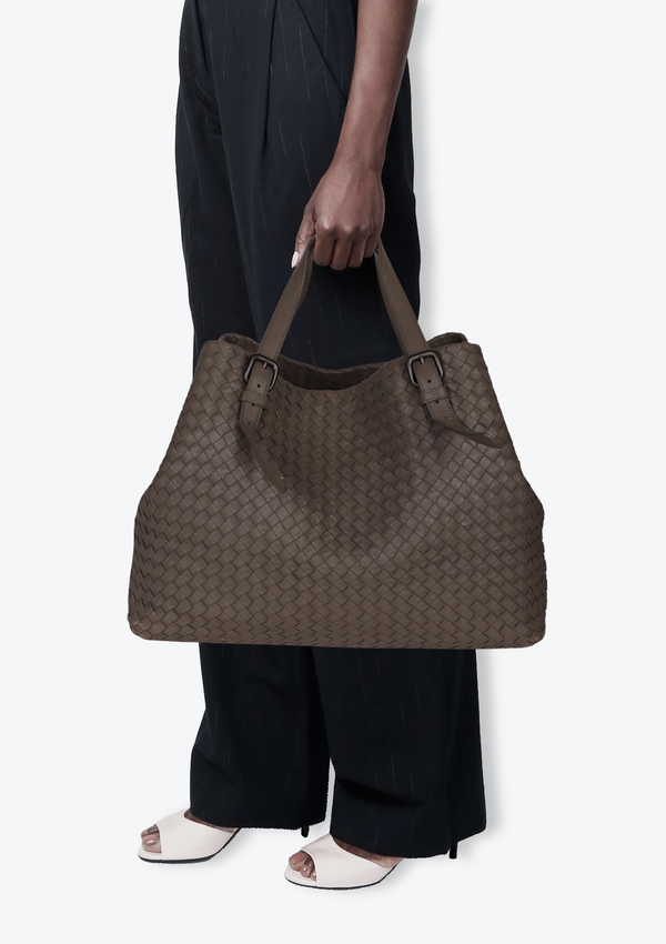 NAPPA INTRECCIATO CESTA TOTE BAG