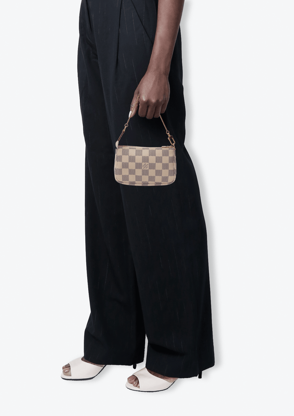 DAMIER AZUR POCHETTE ACCESSOIRES MINI