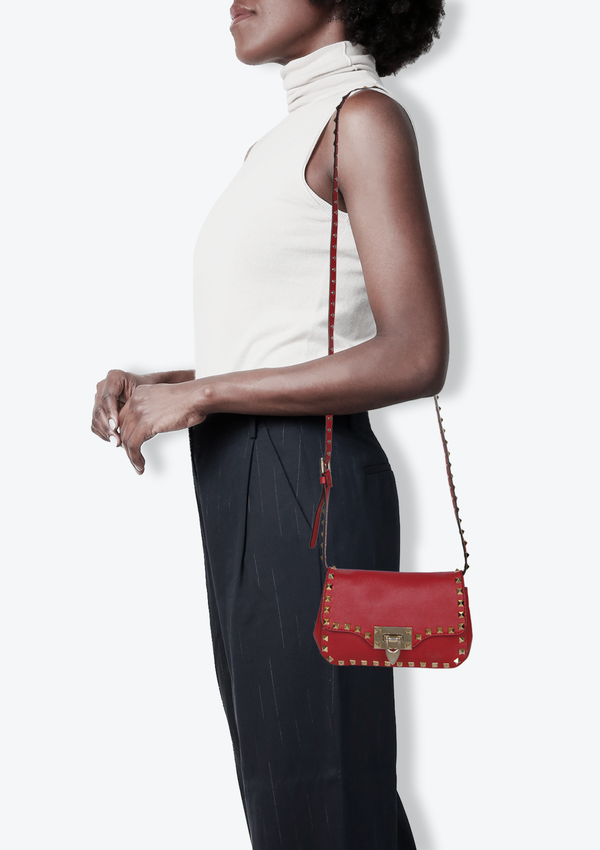 MINI ROCKSTUD FLIP LOCK BAG