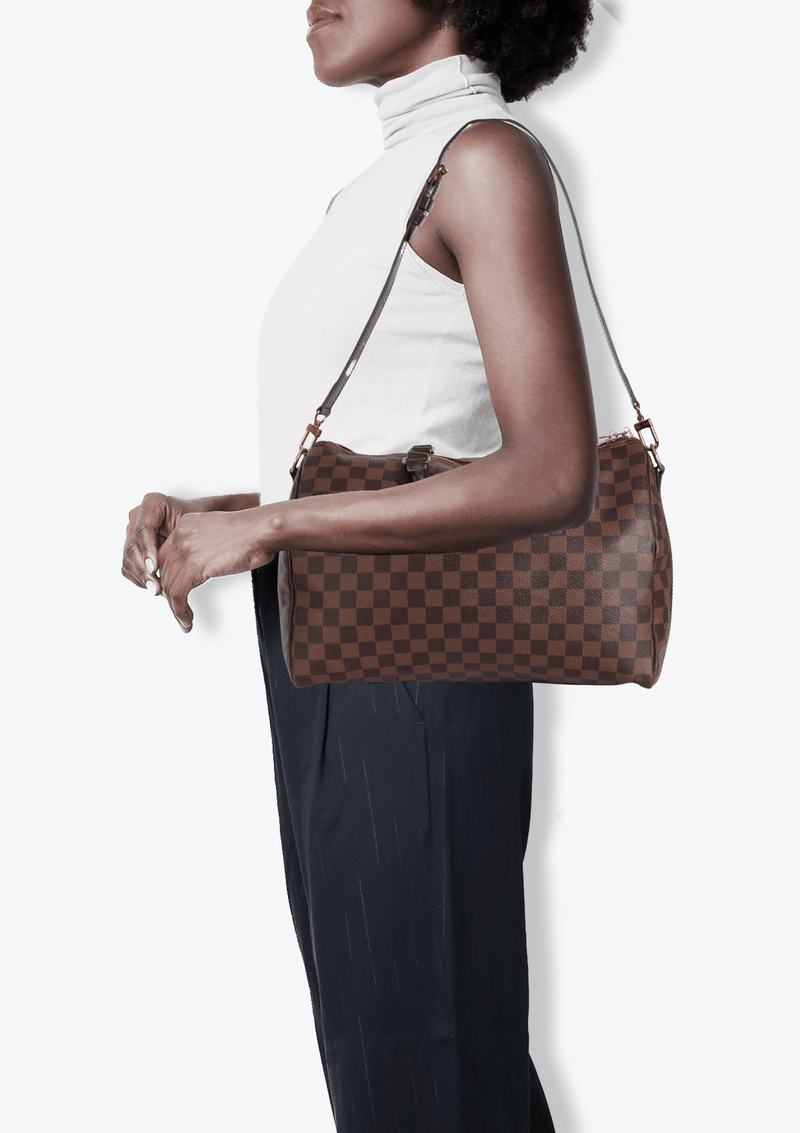 DAMIER ÉBÈNE SPEEDY 35 BANDOULIÈRE